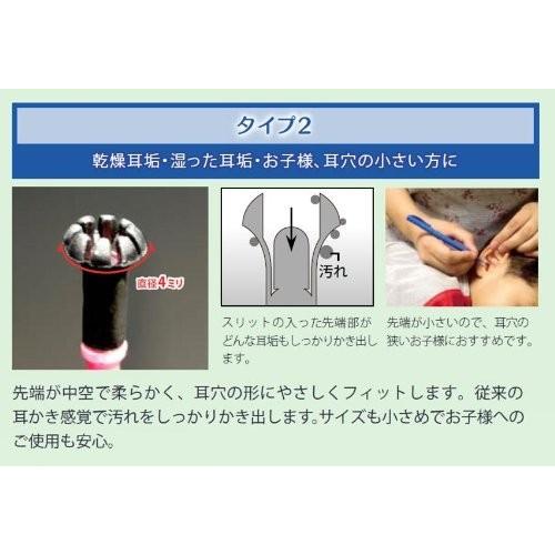 2本組 耳かき 新体感耳かき 悟空の如意棒（にょいぼう) 耳垢 耳あか