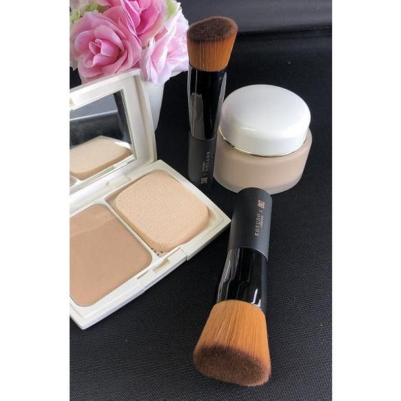 熊野筆 広島県 熊野町 ファンデーションブラシ プレミアム NC249-BC 黒軸フラット 熊野筆 晃祐堂 送料無料 メール便(ポスト投函)配送 |  | 04