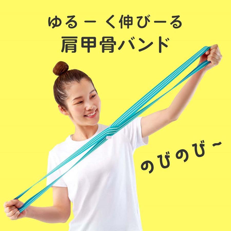 姿勢ベルト 姿勢ピン！ ゆるレッチ ゆる伸び 肩甲骨バンド 猫背 姿勢トレーニング ゆる伸び 肩甲骨キュッ ストレッチ テレワーク 猫背対策 ※ポスト投函配達 | アルファックス | 04