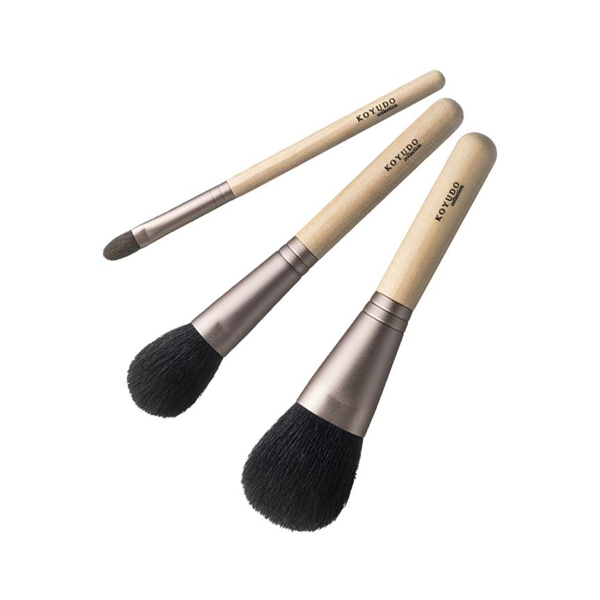 熊野筆 晃祐堂 化粧筆 メイクブラシ 「凛」 RIN3本セット Ena クリスマス 誕生日 晃祐堂 ブランド お祝い 還暦 就職 入学 卒業 社会人 母の日 |  | 10