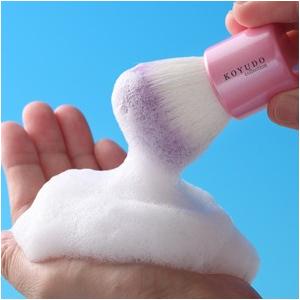 熊野筆 晃祐堂 フラワー洗顔ブラシ【W1-FON4JP】晃祐堂 ホワイトデー