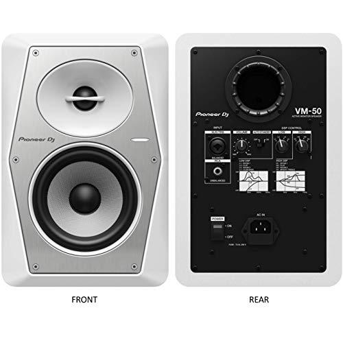 Pioneer DJ アクティブスピーカー VM-50-W (5.25inch/1台) WHITE 