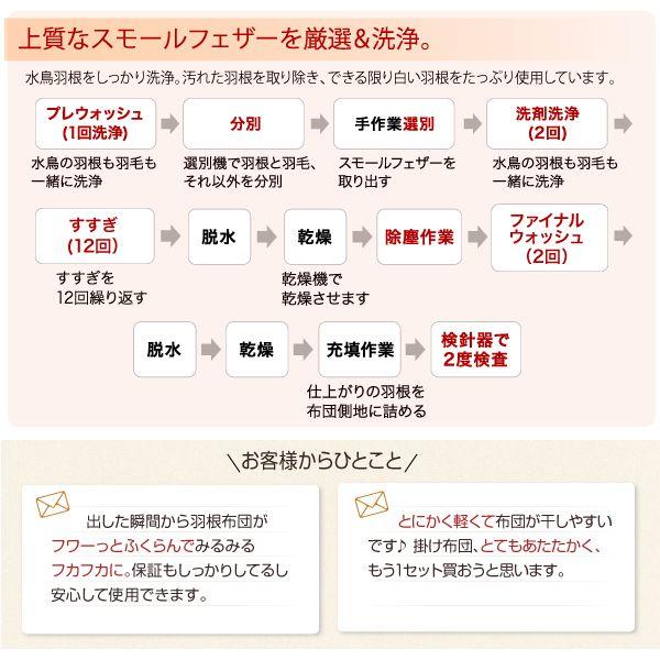 20色 羽根 布団 セット ダブル ベッド用 10点 羽布団 布団カバー 収納袋 おすすめ おしゃれ 羽根布団セット｜emperormart｜09