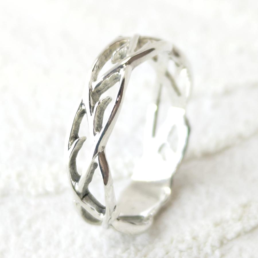 透かしデザインリング 透かしデザインリング オシャレ シンプル sv925 シルバー925 シルバー