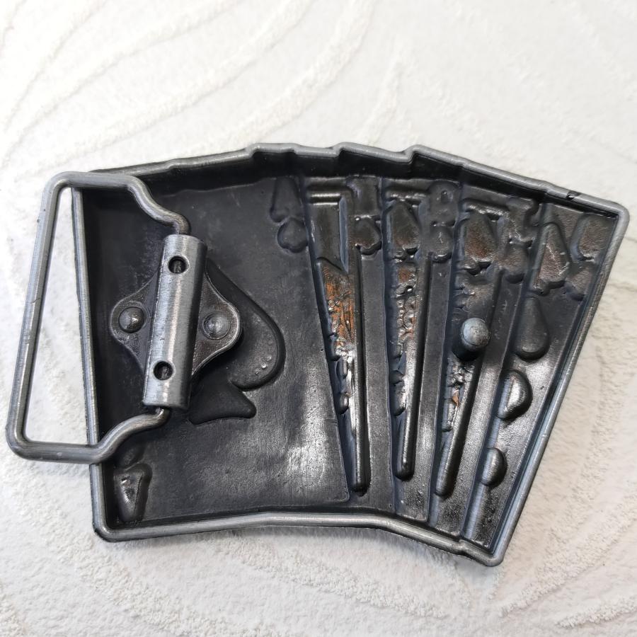 トランプ柄 ベルト用デザインバックル プレゼントにもオススメ！ |  | 02