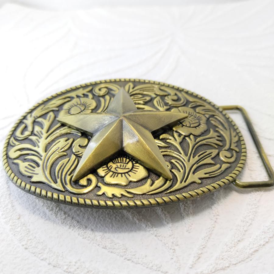 ゴールドペンタグラム アラベスクデザイン ベルト用デザインバックル プレゼントにもオススメ！ |  | 01