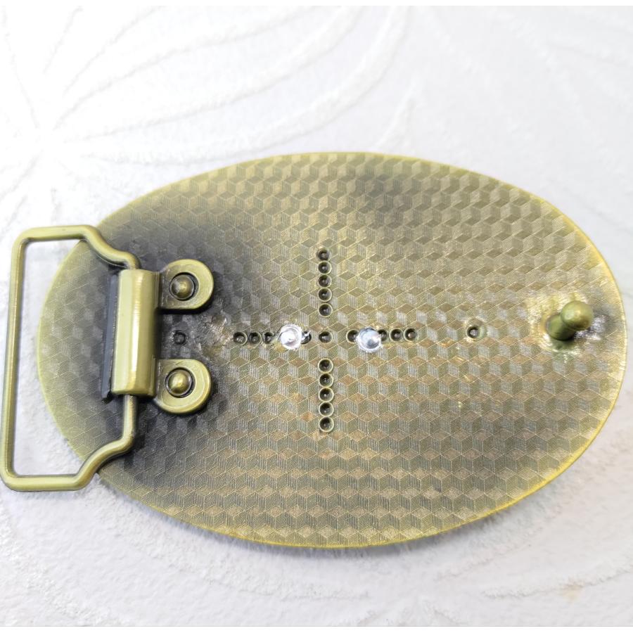ゴールドペンタグラム アラベスクデザイン ベルト用デザインバックル プレゼントにもオススメ！ |  | 02