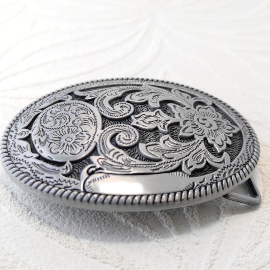 ネイティブ系デザイン シルバータイプ ベルト用デザインバックル プレゼントにもオススメ！ |  | 01