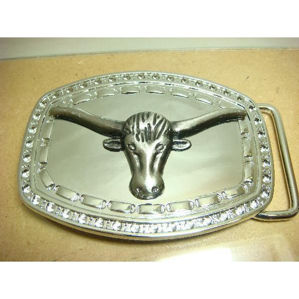 激安！数量限定★ベルト用デザインバックル★シンプル系COW★プレゼントにもオススメ！ | 