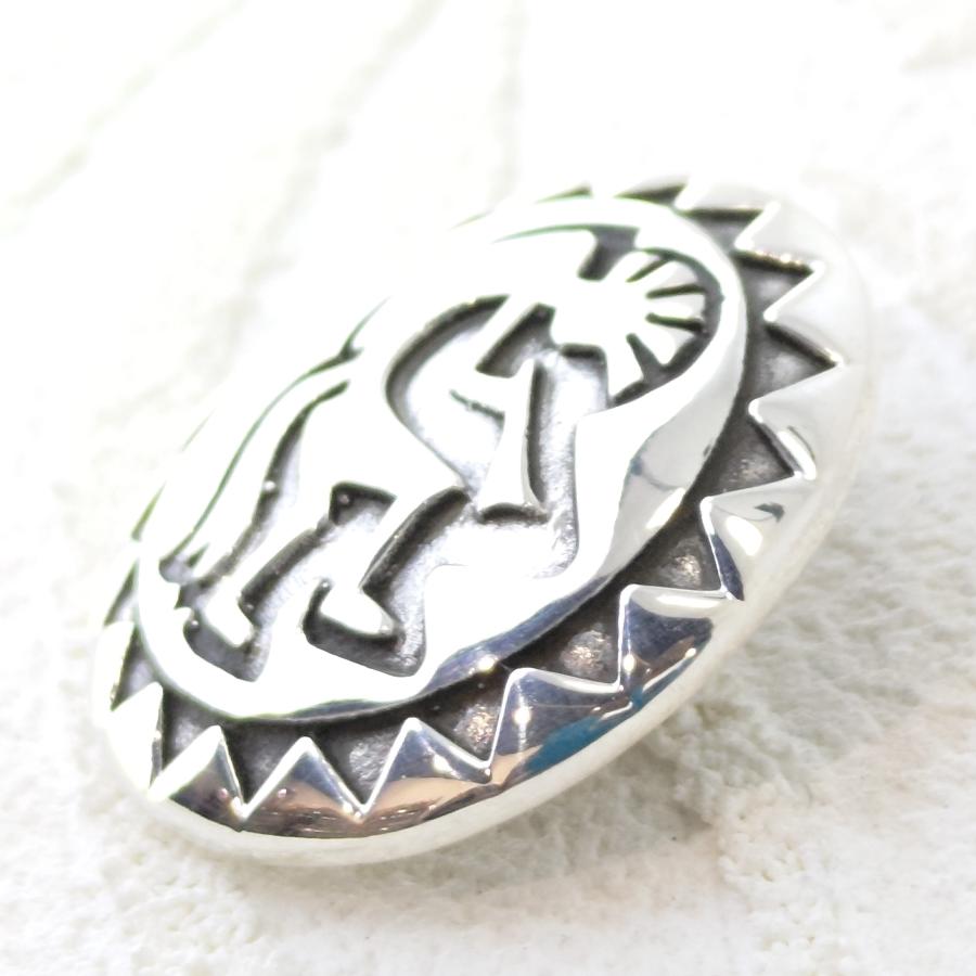 コンチョ ココペリ シルバー925/silver925 ベルトやバッグ/スマホホルダーに プレゼントにもオススメ |  | 01