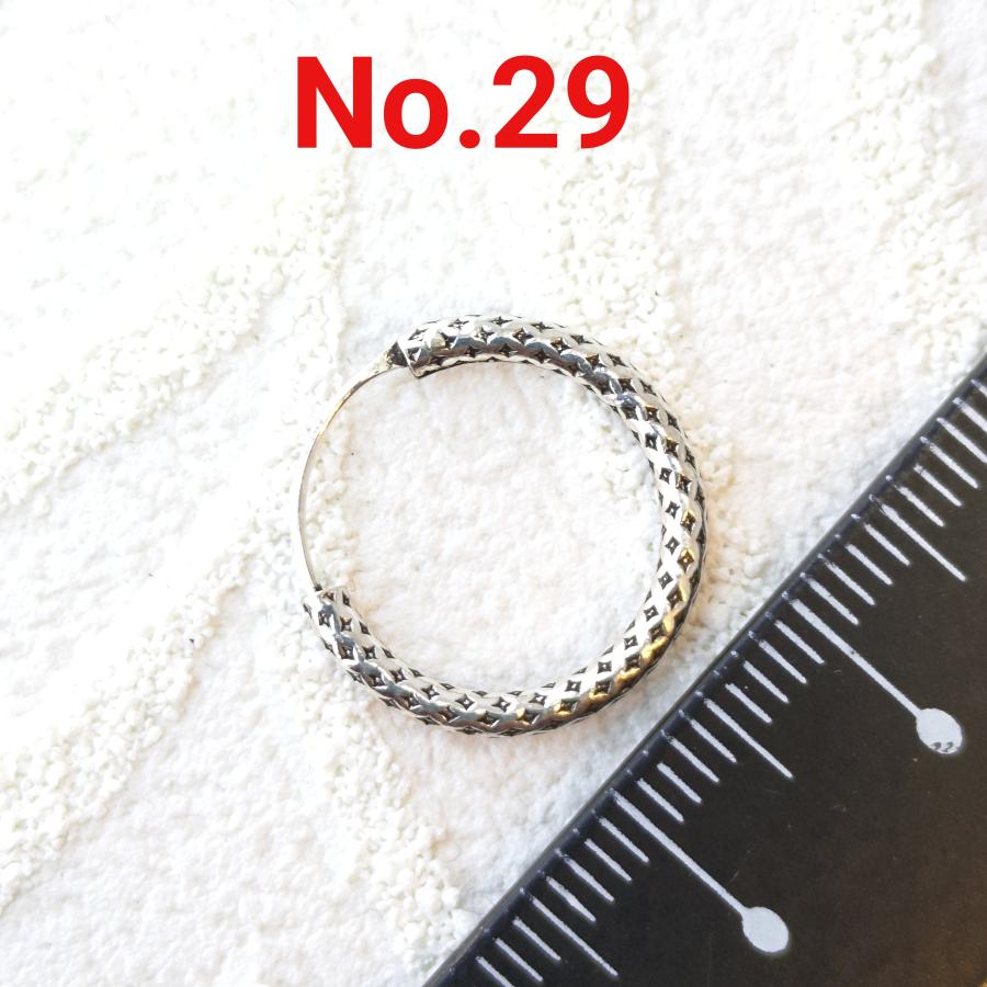在庫整理 もちろん新品 フープピアス（B） NO.19からNO.30 各種