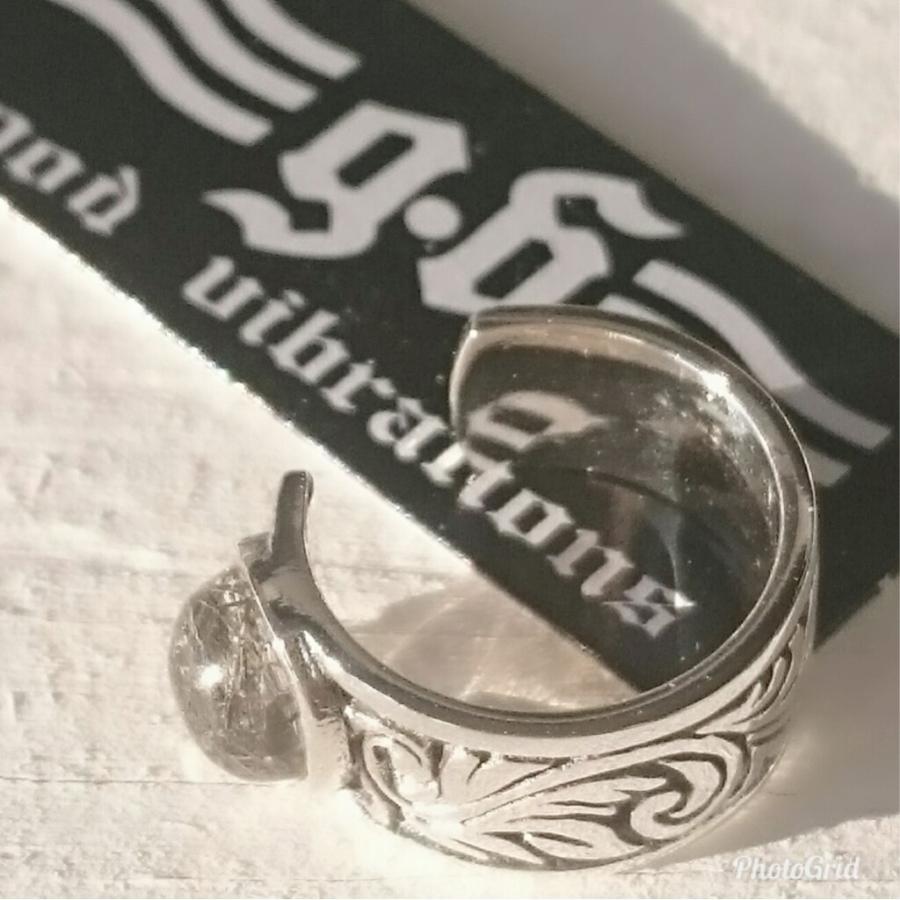 グッドバイブレーション ブラックルチル　イヤーカフ シルバー925 人気ブランド |  | 01