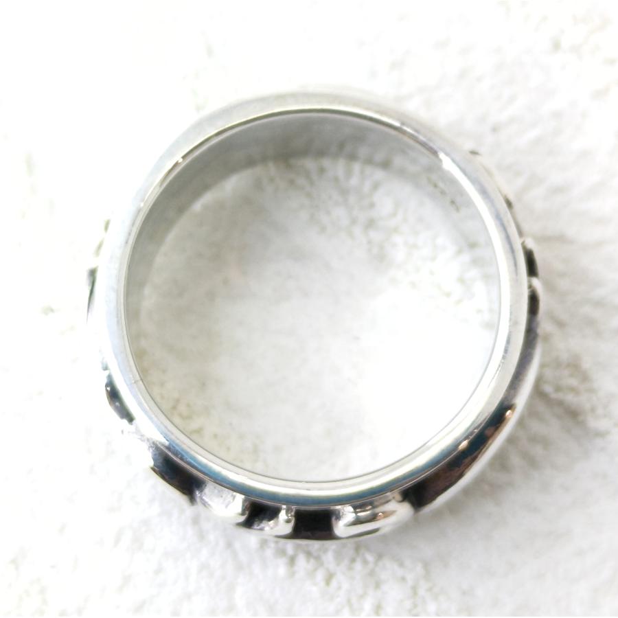 ハード系リング 回転するスピナーリング アラベスク sv925 シルバー925 |  | 03