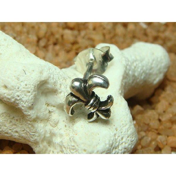 激安在庫処分 シルバー925 デザインピアス015 片耳