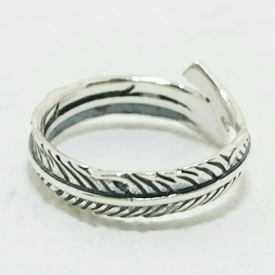 フェザーリング ネイティブ系 シンプル sv925 シルバー925 シルバーリング |  | 02
