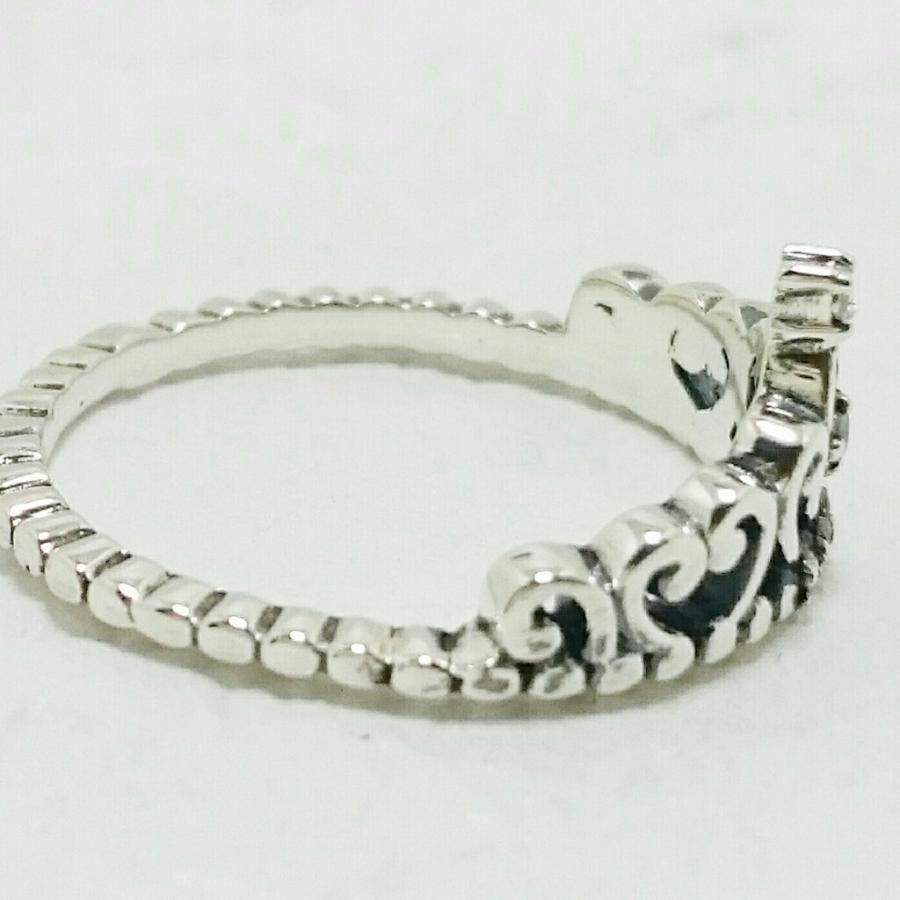 クラウンリング キュービックジルコニア 王冠モチーフ sv925 シルバー925 ゴシック系 シルバーリング |  | 01