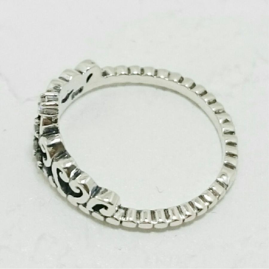 クラウンリング キュービックジルコニア 王冠モチーフ sv925 シルバー925 ゴシック系 シルバーリング |  | 02