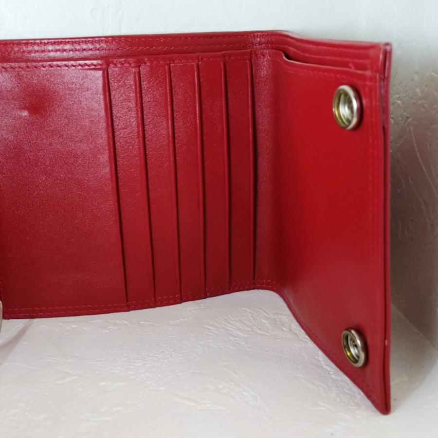 激安 三つ折り財布 牛革/シルバー925コンチョ ベルトに通せる プレゼントにもオススメ |  | 02