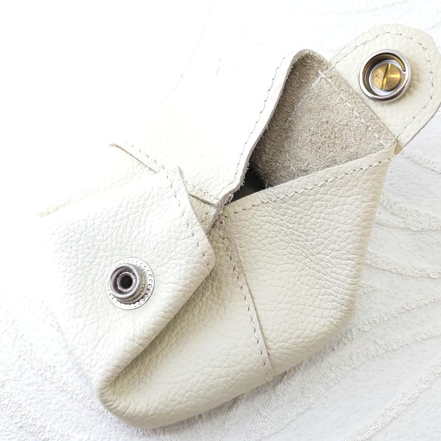 人気 コインケース/小銭入れ 羊革/コンチョ 使いやすい ホワイト プレゼントにもオススメ |  | 02