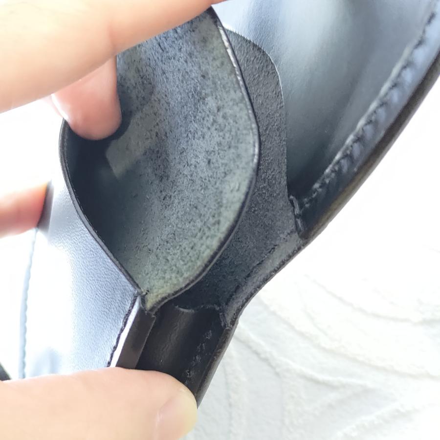 人気 馬蹄型コインケース/小銭入れ 丈夫な本革/ブラック 使いやすい プレゼントにもオススメ |  | 04