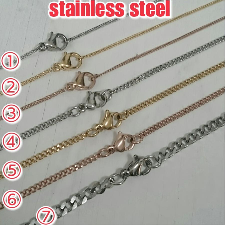2面カット喜平ネックレス ゴールド2mm幅　40センチ〜70センチ　選択自由　激安ステンレスチェーン |  | 01