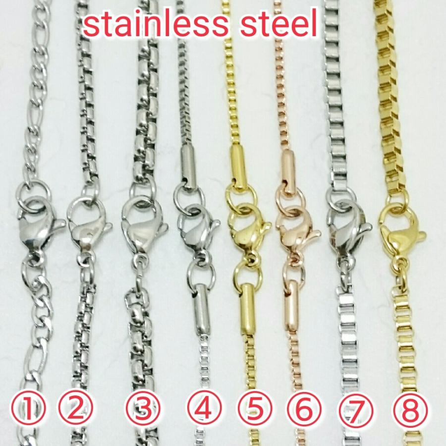 ベネチアンネックレス 2.4mm幅ゴールドカラー　選択自由　激安サージカルステンレスチェーン |  | 02