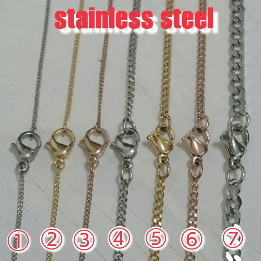 4面カット喜平ネックレス 3mm幅シルバーカラー　40センチ〜70センチ　選択自由　激安ステンレスチェーン |  | 02