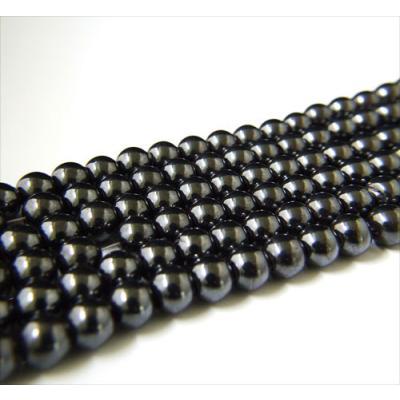 運動能力アップ・精神力強化】磁気入りヘマタイト☆丸玉6mm☆1個