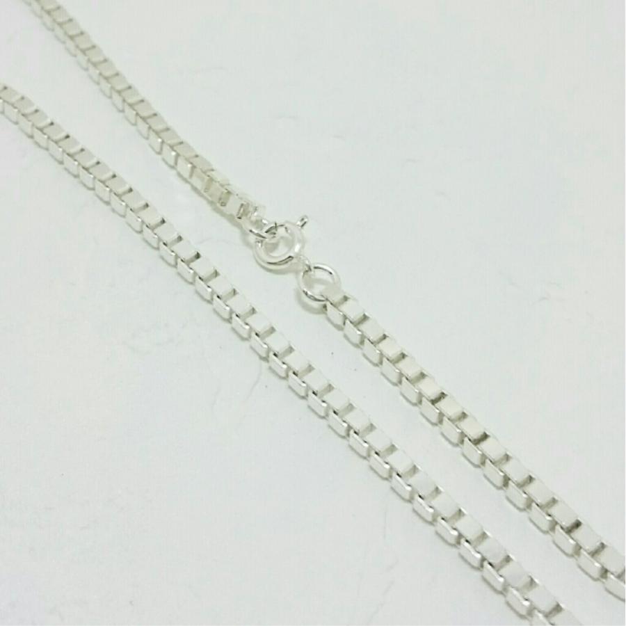 ベネチアンチェーン/ネックレス 3mm×50cm sv925 HIPHOP シルバー925 ゴージャス silver925 ネックレス_1