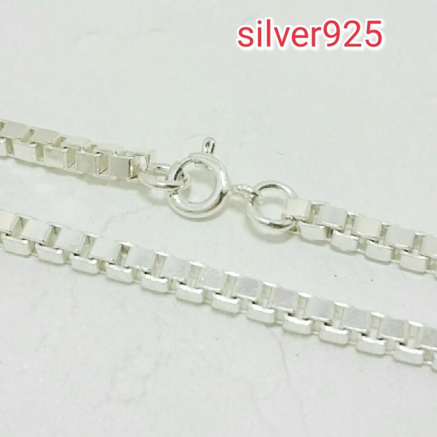 ベネチアンチェーン/ネックレス 3mm×50cm sv925 HIPHOP シルバー925 ゴージャス silver925 ネックレス_2