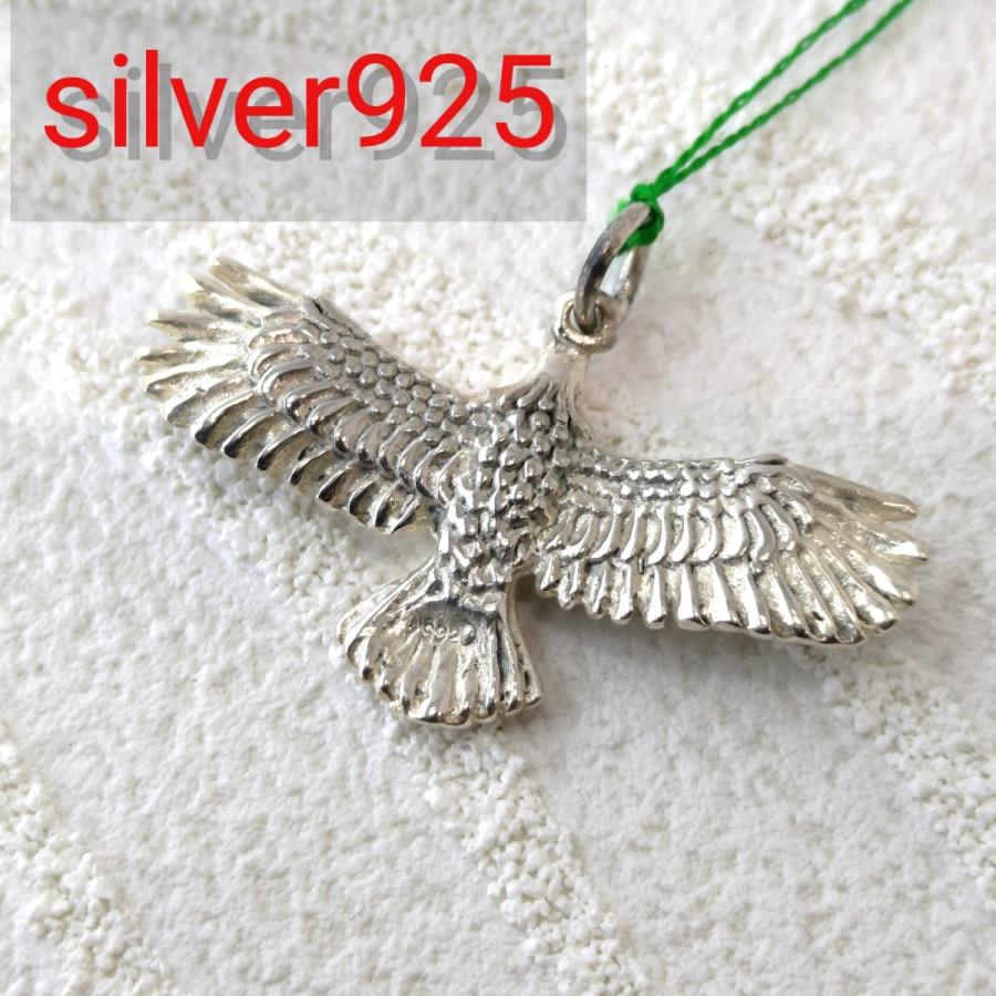 イーグルモチーフ ペンダントトップ シルバー925/silver925