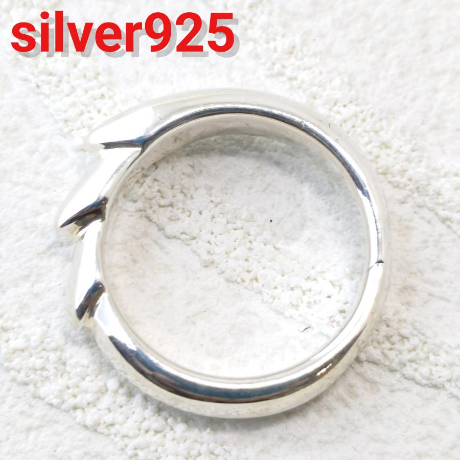 鱗/スケールデザインリング/指輪 sv925 シルバー925 |  | 01