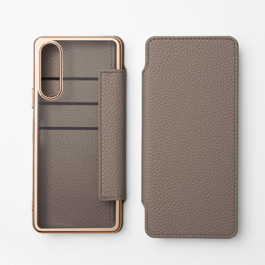 Xperia 訳あり品 背面クリア 手帳型 10VII 1VII 10VI 1VI 10V 5V 1V