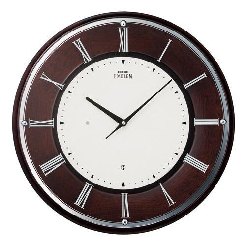 Seiko セイコー 掛け時計 電波 おしゃれ エムブレム アナログ Emblem お取り寄せ セイコークロック専門店 おしゃれ インテリア