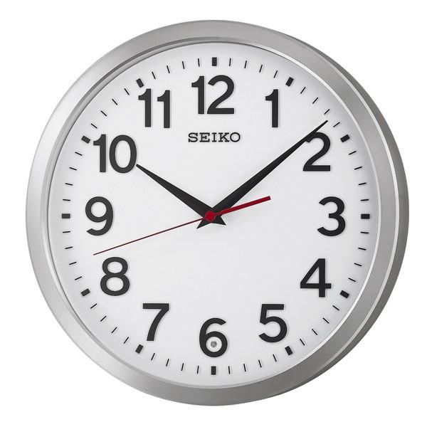 SEIKO セイコー 掛け時計 電波 オフィス アナログ 金属枠 KX227S お取り寄せ｜empire-clock｜05