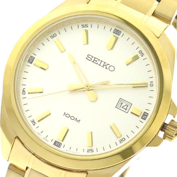2021人気No.1の SUR280P1 メンズ 腕時計 SEIKO セイコー クォーツ ホワイト ゴールド ホワイト 腕時計