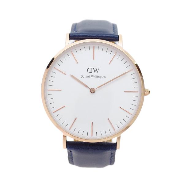 ダニエルウェリントン 腕時計 CLASSIC SOMERSET 40 ローズゴールド DW00100121 DW00600121 ホワイト ネイビー 腕時計