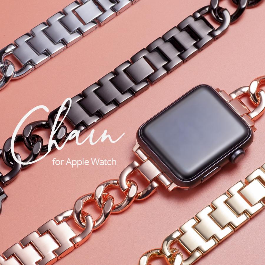 売り込み Apple Watch シングル チェーン ベルト バンド 38~40 mm Apple Watch シングル チェーン ベルト バンド 38~40 mm