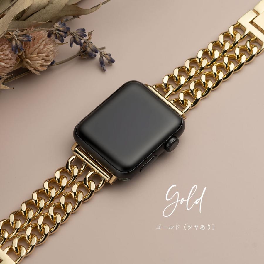 アップルウォッチ バンド Apple Watch バンド チェーン 女性 レディース ベルト 38mm 40mm 41mm おしゃれ かわいい ブランド applewatch :AWB-DC:EMPIRE 通販 アップルウォッチ apple watch バンド レディース チェーン 工具不要 女性 ベルト 38mm 40mm 41mm おしゃれ かわいい ブランド