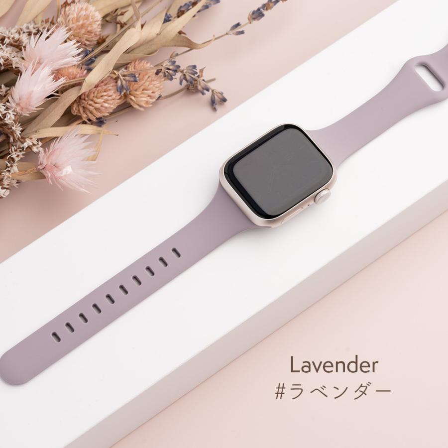 アップルウォッチ バンド レディース シリコン スリム バンド Apple 