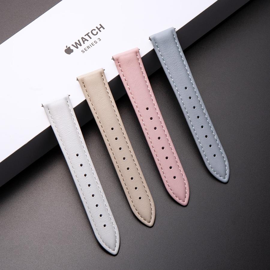アップルウォッチ バンド 38mm 40mm 42mm 44mm For Apple Watch かわいい レディース レザー 本革 革 ベルト おしゃれ ブランド Awb Vr 腕時計ベルトの専門店 Empire 通販 Yahoo ショッピング