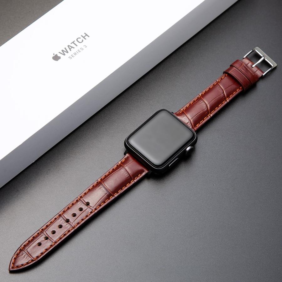 アップルウォッチ Apple watch バンド ベルト 38mm 40mm 42mm 44mm 革 