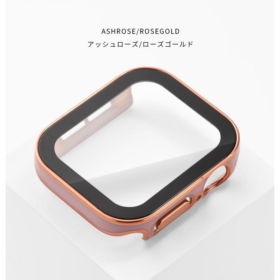 アップルウォッチ カバー 防水 10H 最高硬度 強化ガラス apple watch ケース 40mm 44mm 41mm 42mm 45mm 46mm シリーズ 11 10 9 SE3 | エンパイア | 10