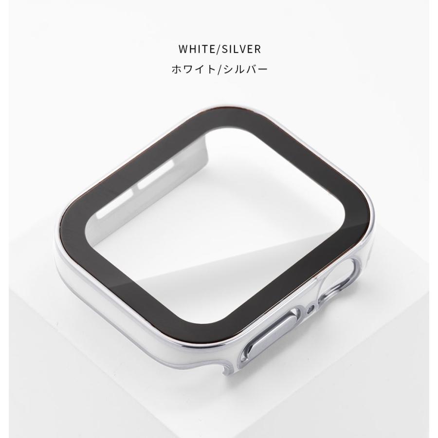 アップルウォッチ カバー 防水 10H 最高硬度 強化ガラス apple watch ケース 40mm 44mm 41mm 42mm 45mm 46mm シリーズ 11 10 9 SE3 | エンパイア | 12