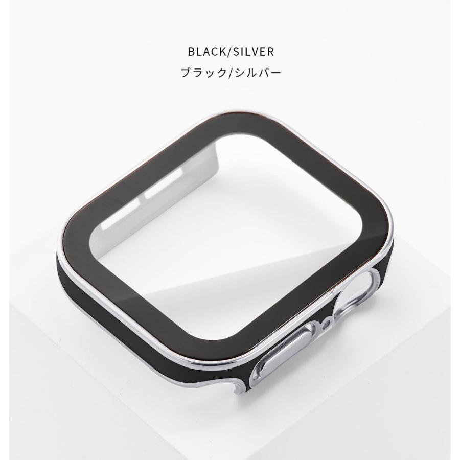 アップルウォッチ カバー 防水 10H 最高硬度 強化ガラス apple watch ケース 40mm 44mm 41mm 42mm 45mm 46mm シリーズ 11 10 9 SE3 | エンパイア | 13
