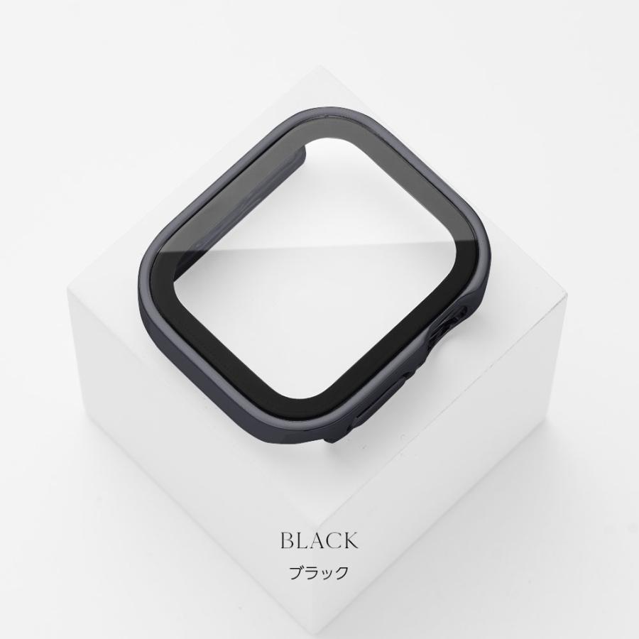 アップルウォッチ カバー 防水 10H 最高硬度 強化ガラス apple watch ケース 40mm 44mm 41mm 42mm 45mm 46mm シリーズ 11 10 9 SE3 | エンパイア | 01