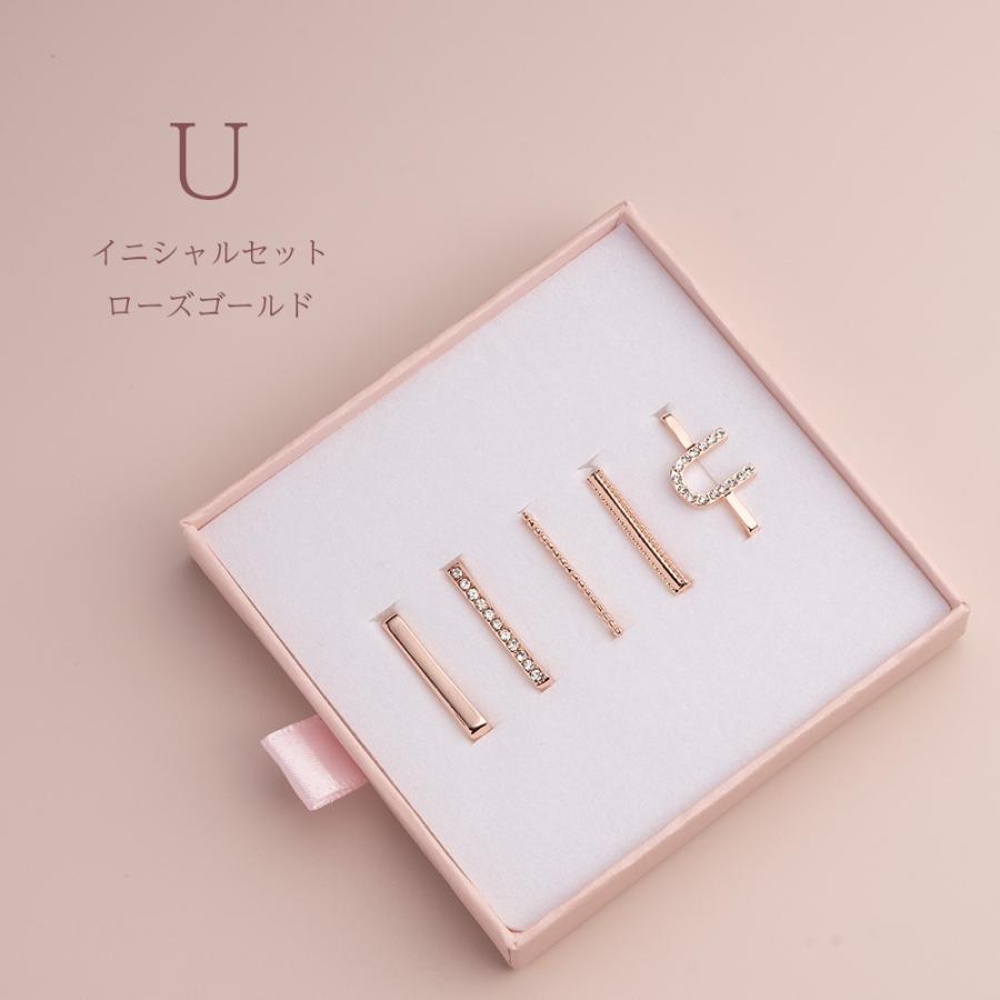 チャーム アクセサリー for LILY アップルウォッチ バンド 7 6 3 SE レディース かわいい イニシャル キラキラ 華やか ローズゴールド シルバー｜empire｜16