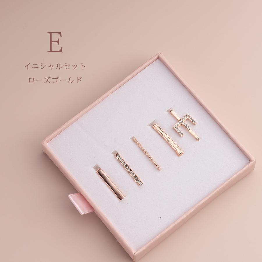チャーム アクセサリー for LILY アップルウォッチ バンド 10 9 8 7 6 5 4 3 SE レディース かわいい イニシャル キラキラ 華やか ローズゴールド シルバー | エンパイア | 05