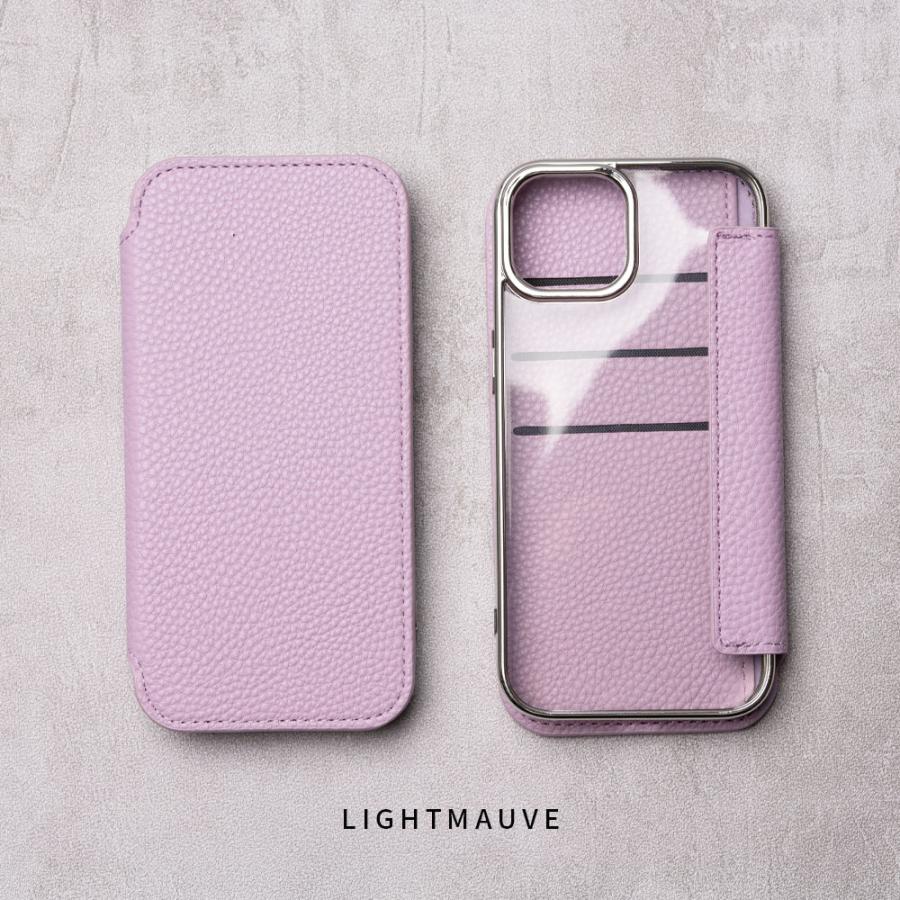 エンパイア 背面クリア 手帳型 推し活 クリアケース iPhone16 iPhone15