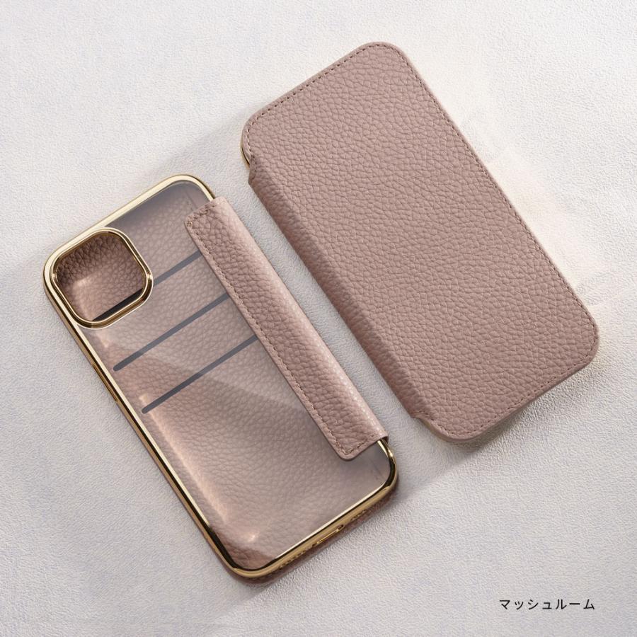 エンパイア クリア 手帳型 iPhone16e 16 15 14 13 12 11 SE ケース